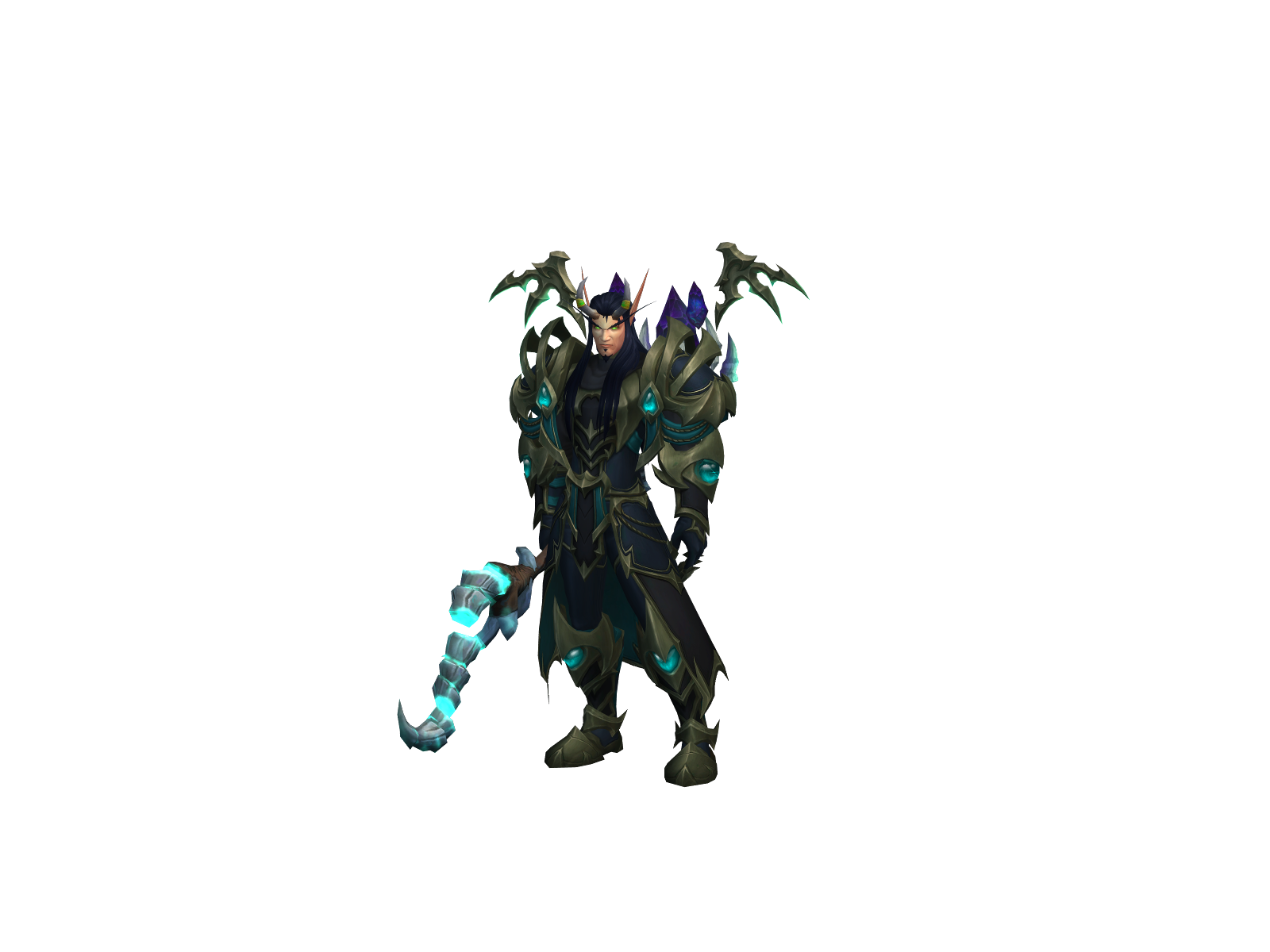 Tenaebreu 3D character render