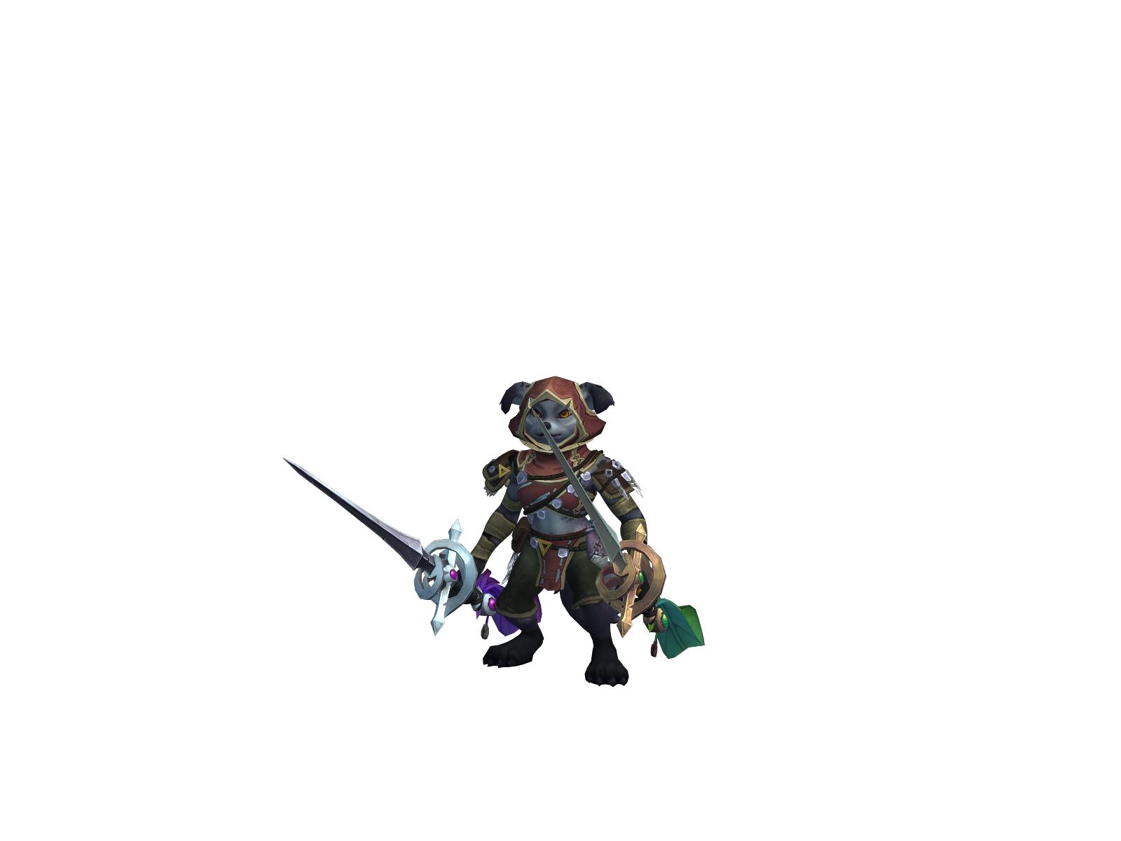 Flôof 3D character render