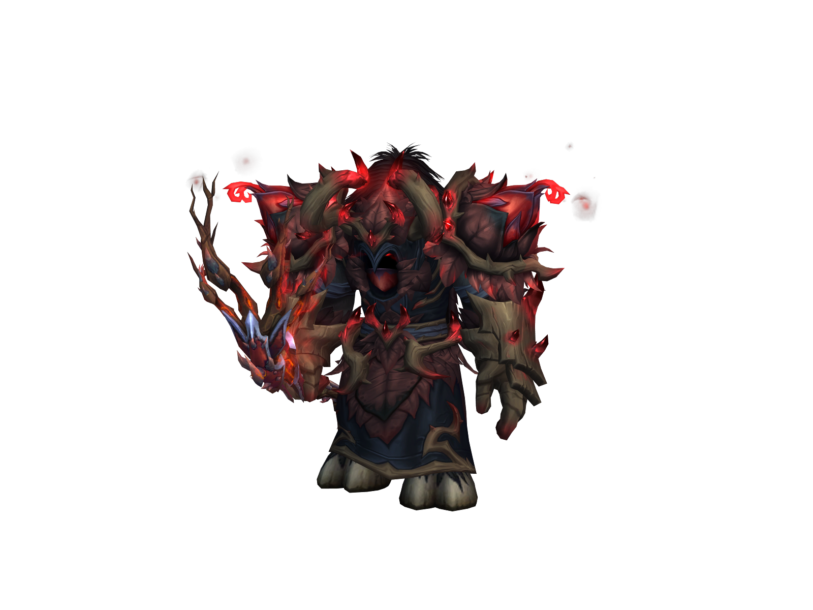 Mostblack 3D character render
