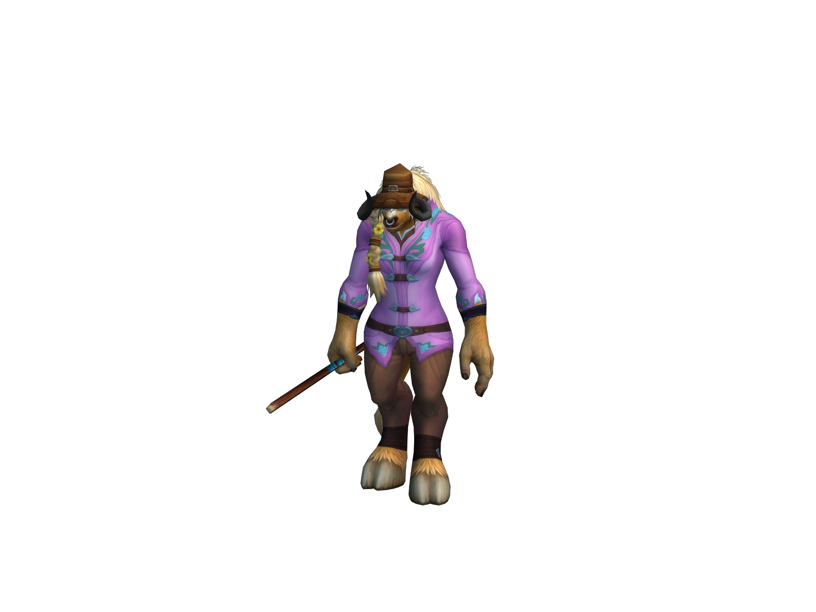 Bulbii 3D character render