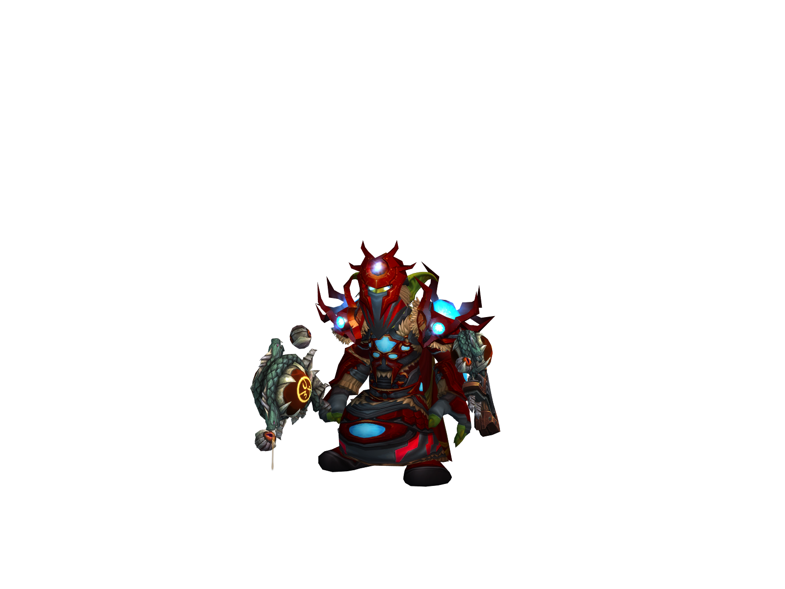 Padiri 3D character render