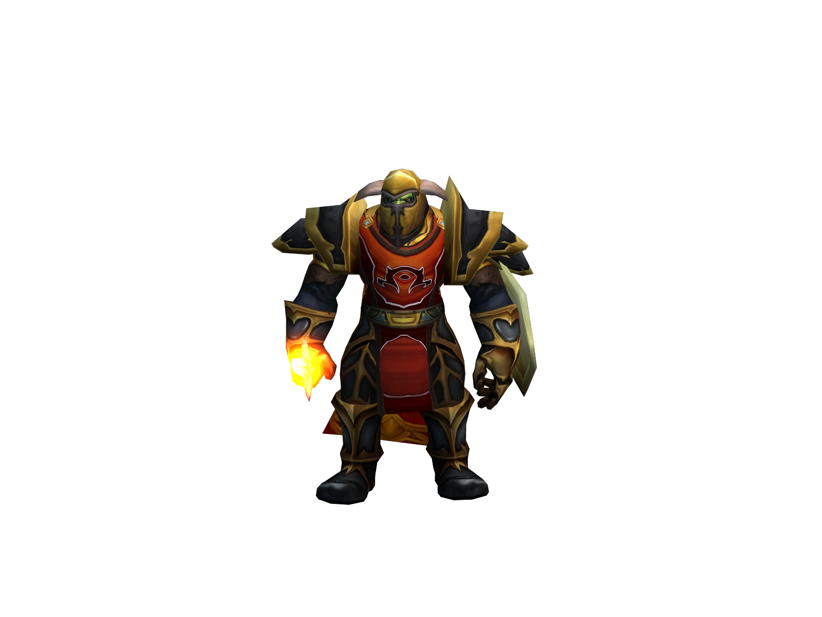 Tyrrânus 3D character render
