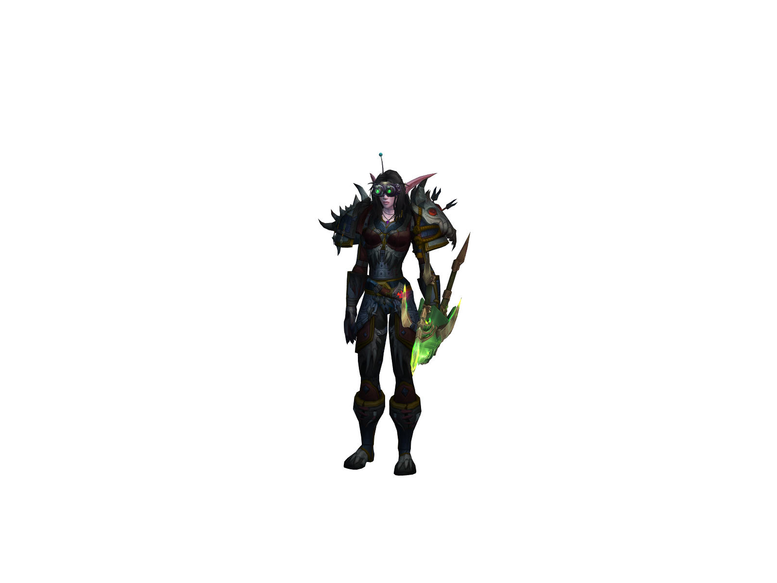 Whittxd 3D character render