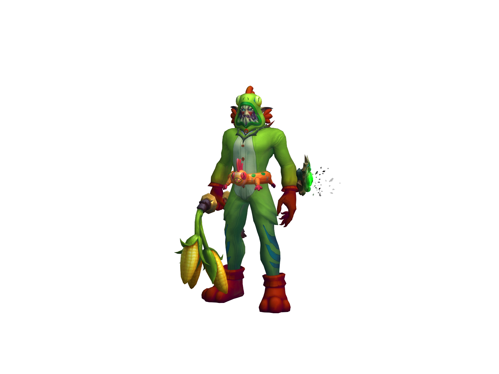 Bóksóól 3D character render