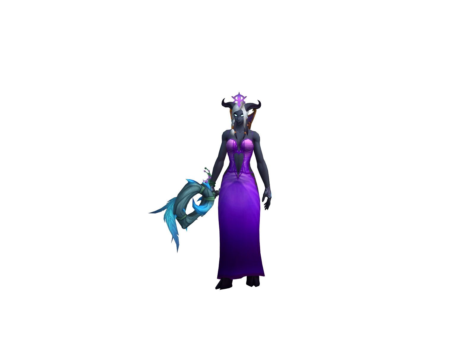 Zaresvati 3D character render