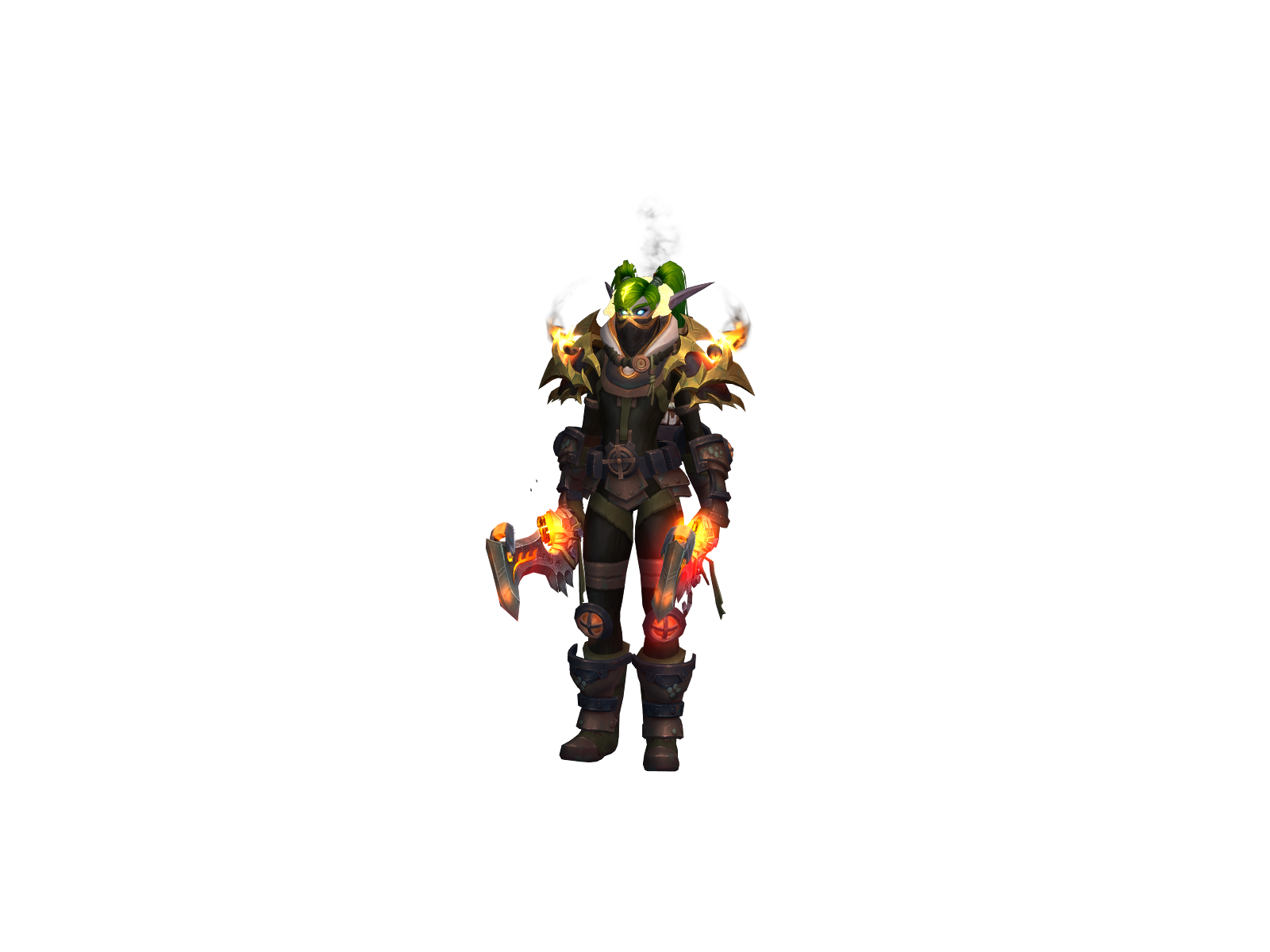Globalled WoW character banner