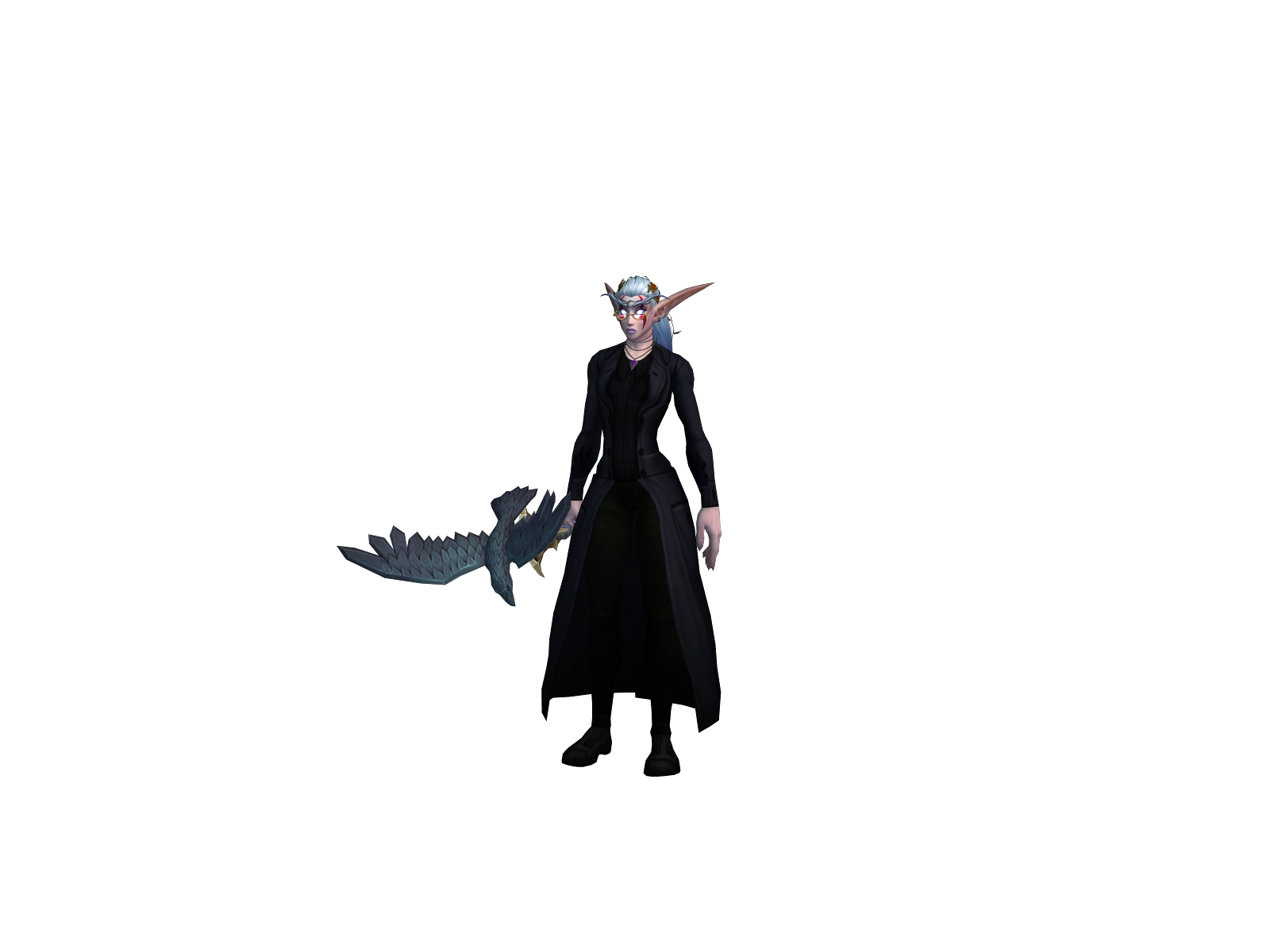 Elderscroll 3D character render