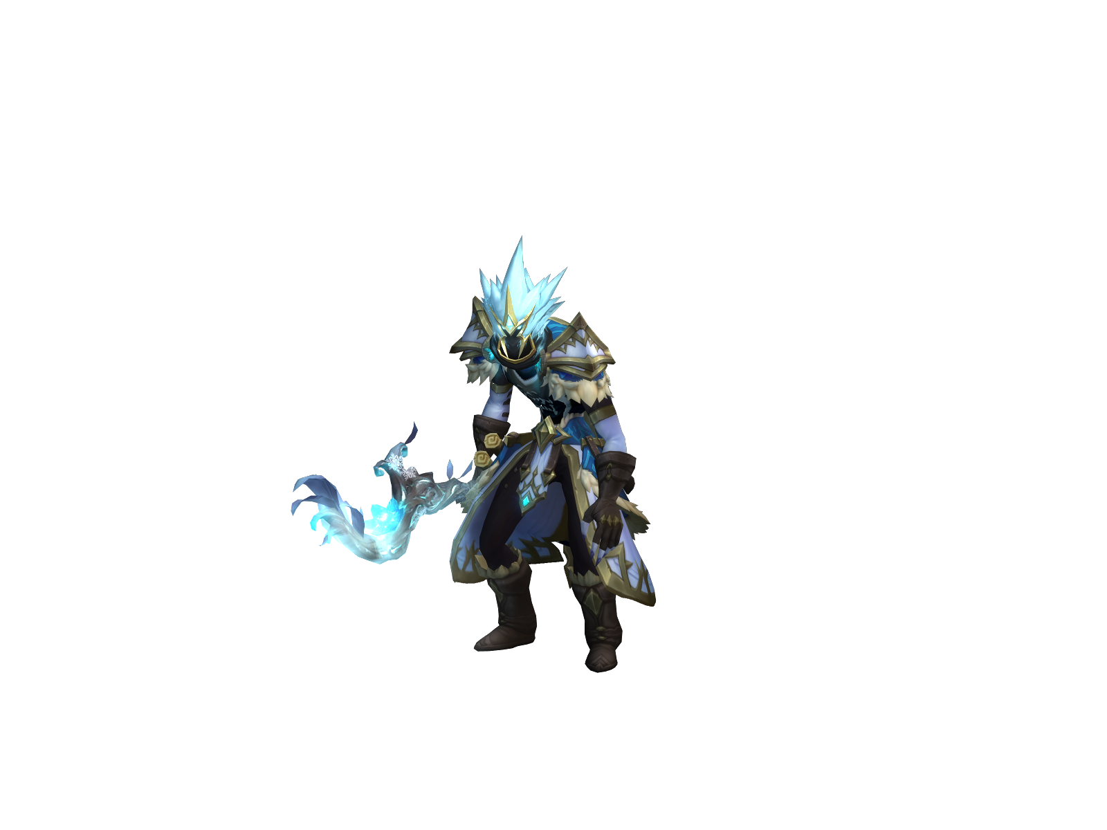Megohm 3D character render