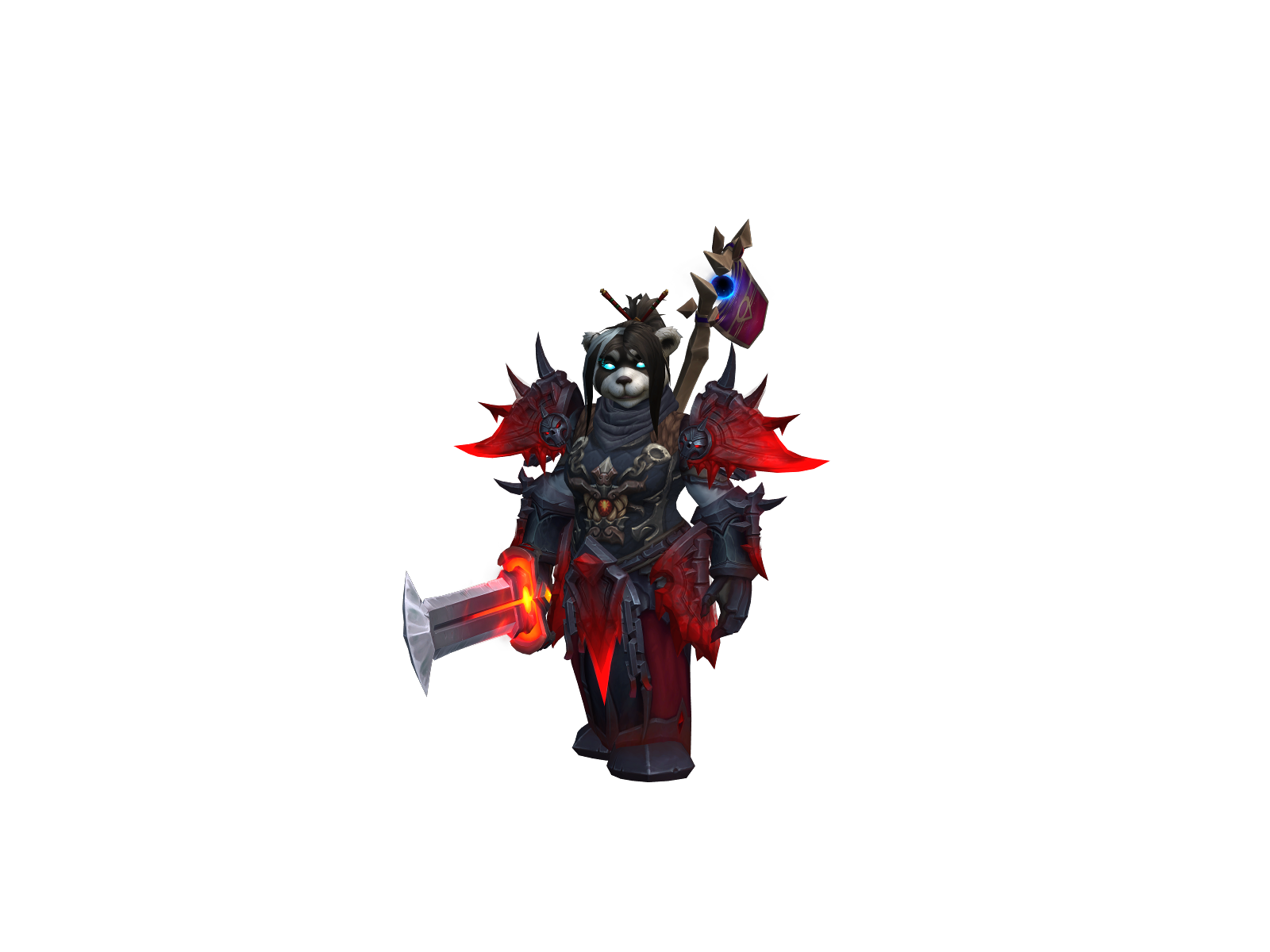 Lanacatxo 3D character render