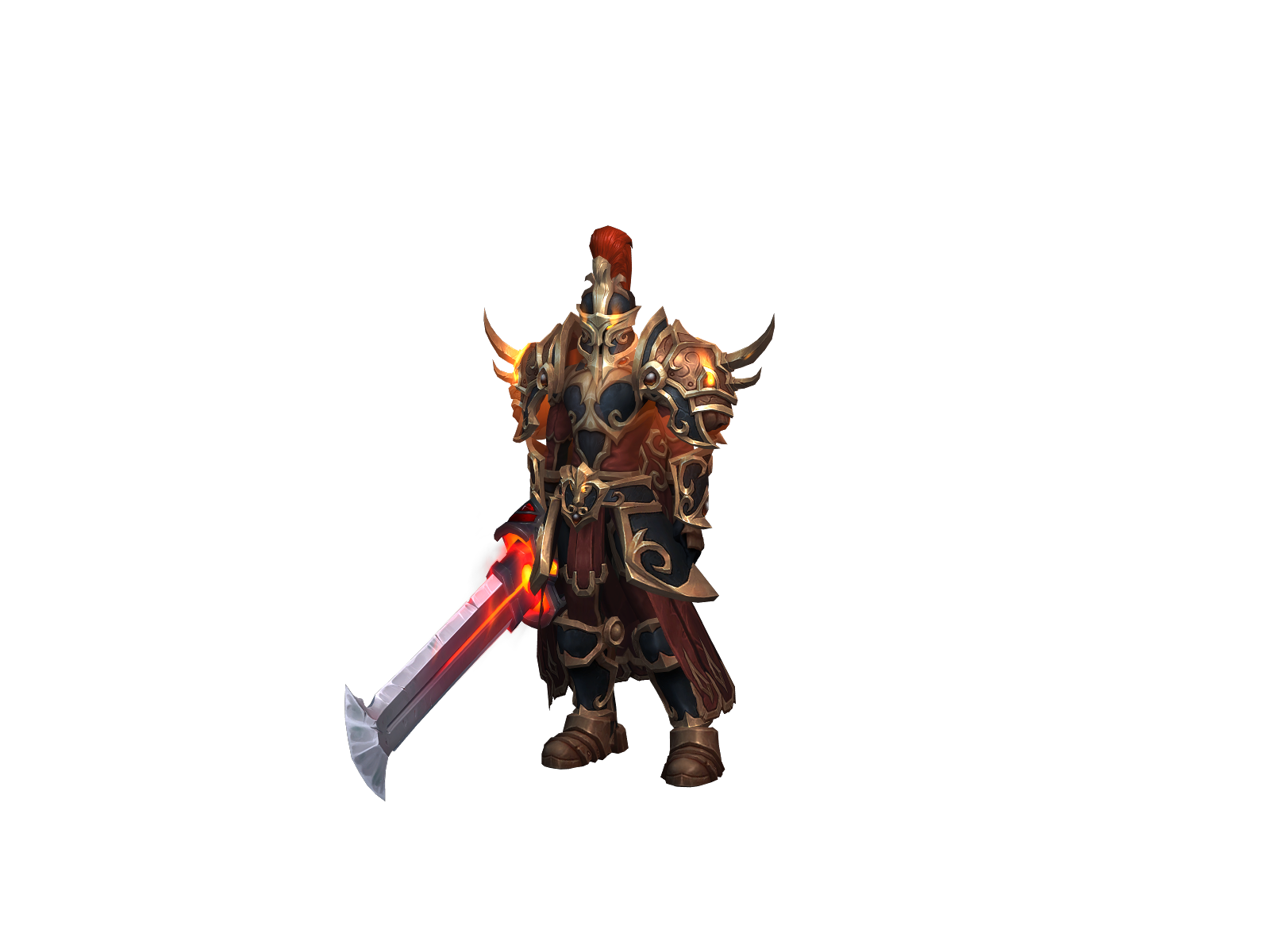 Pauliedin 3D character render