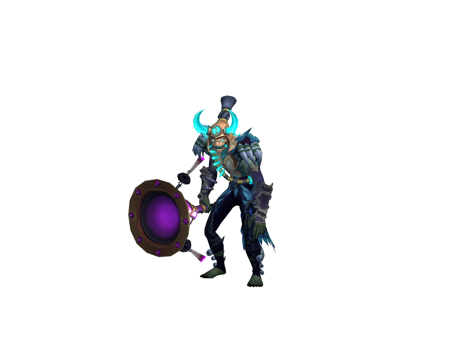 Primefists 3D character render