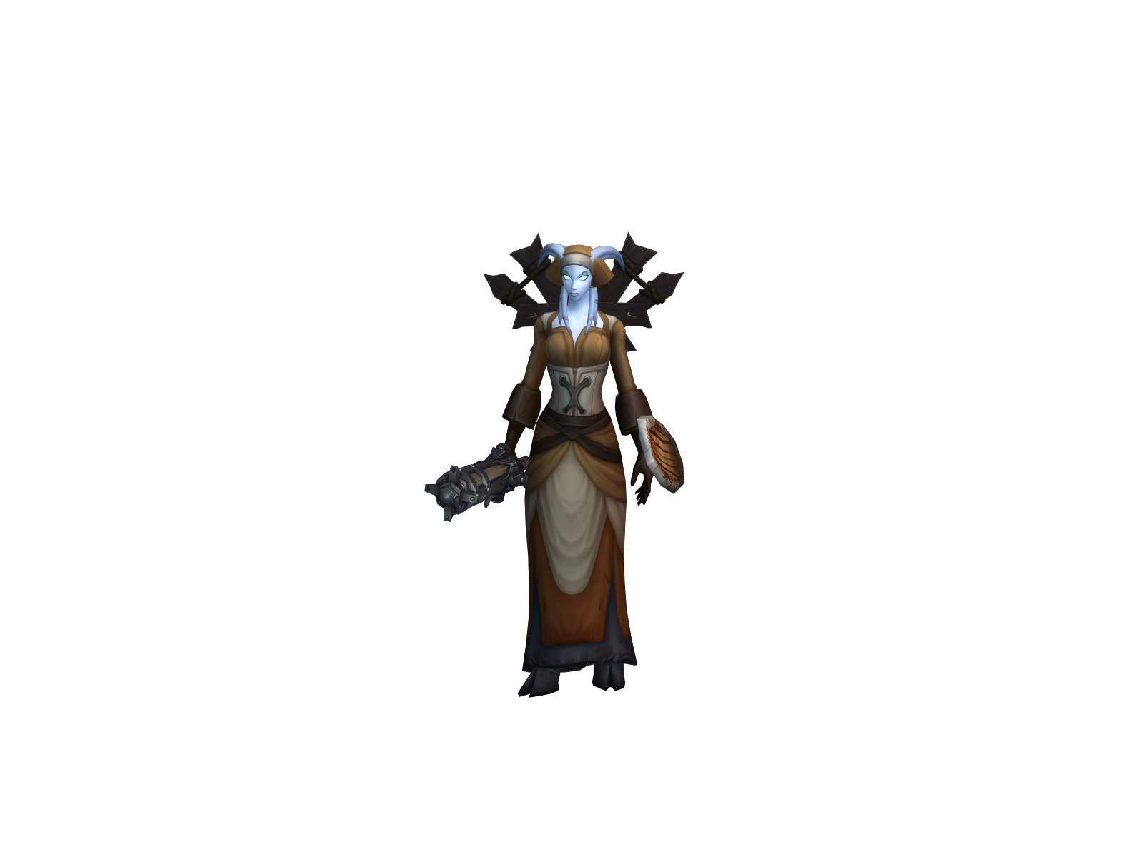 Plushguard 3D character render