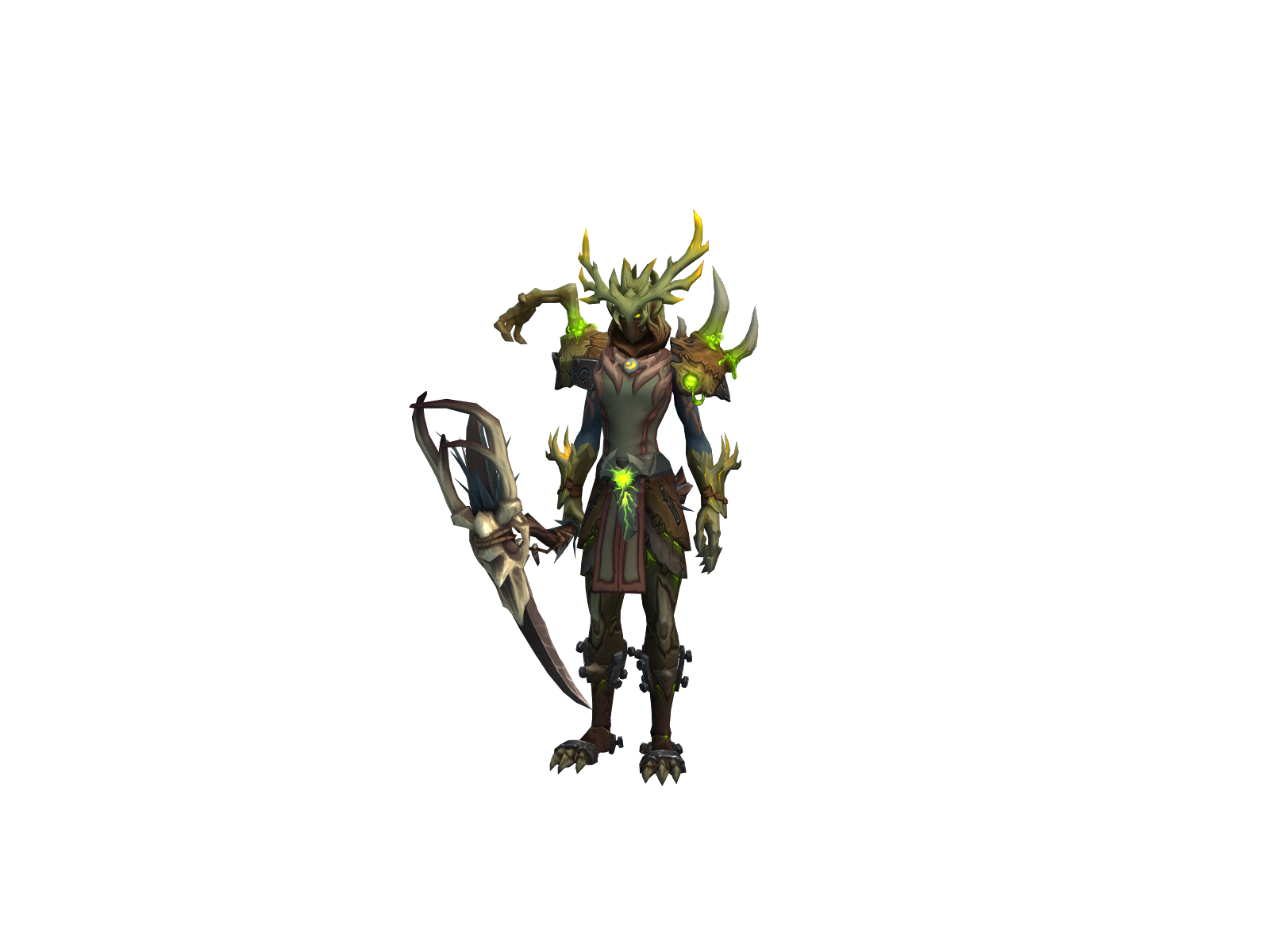 Guanelly 3D character render