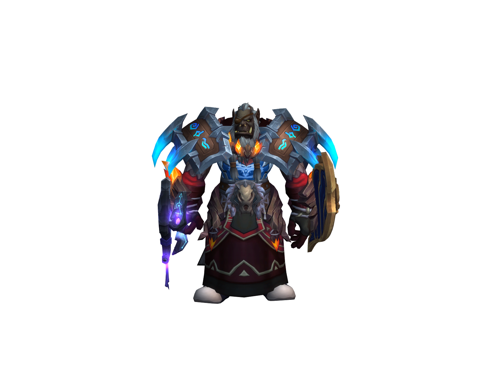Birèsham 3D character render