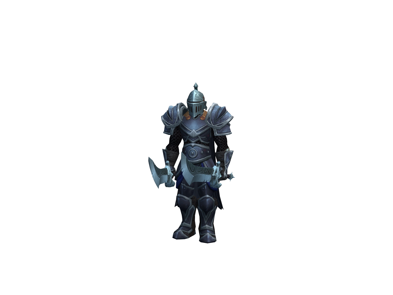 Preprepared 3D character render