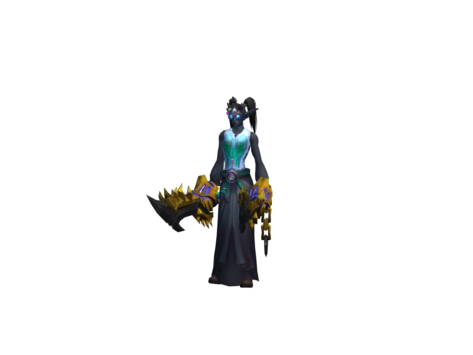 Wickedstatue 3D character render