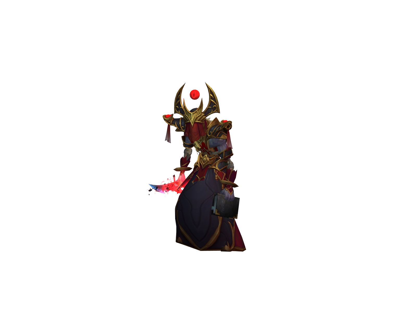 Immortalito 3D character render