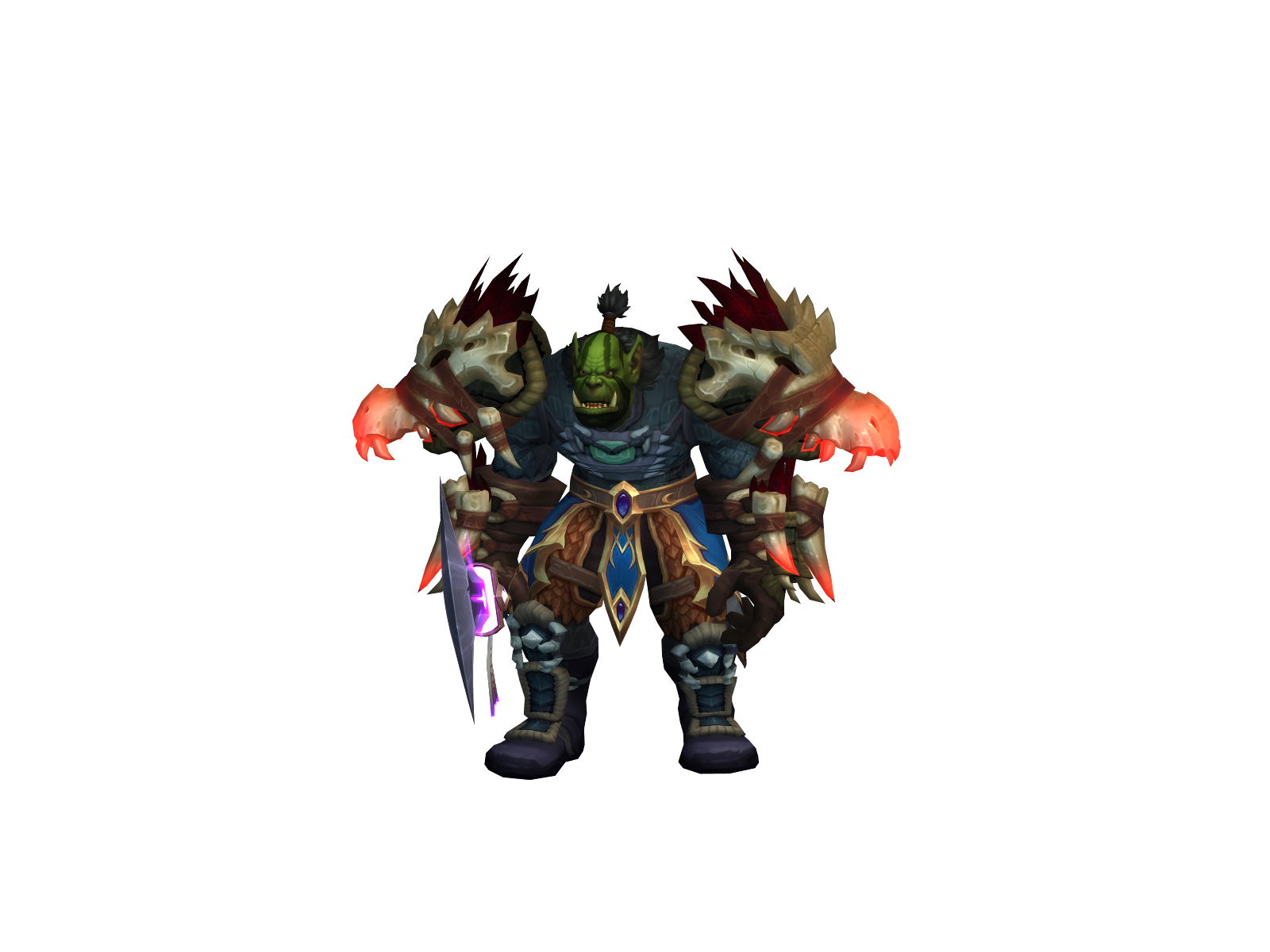 Palisadez 3D character render