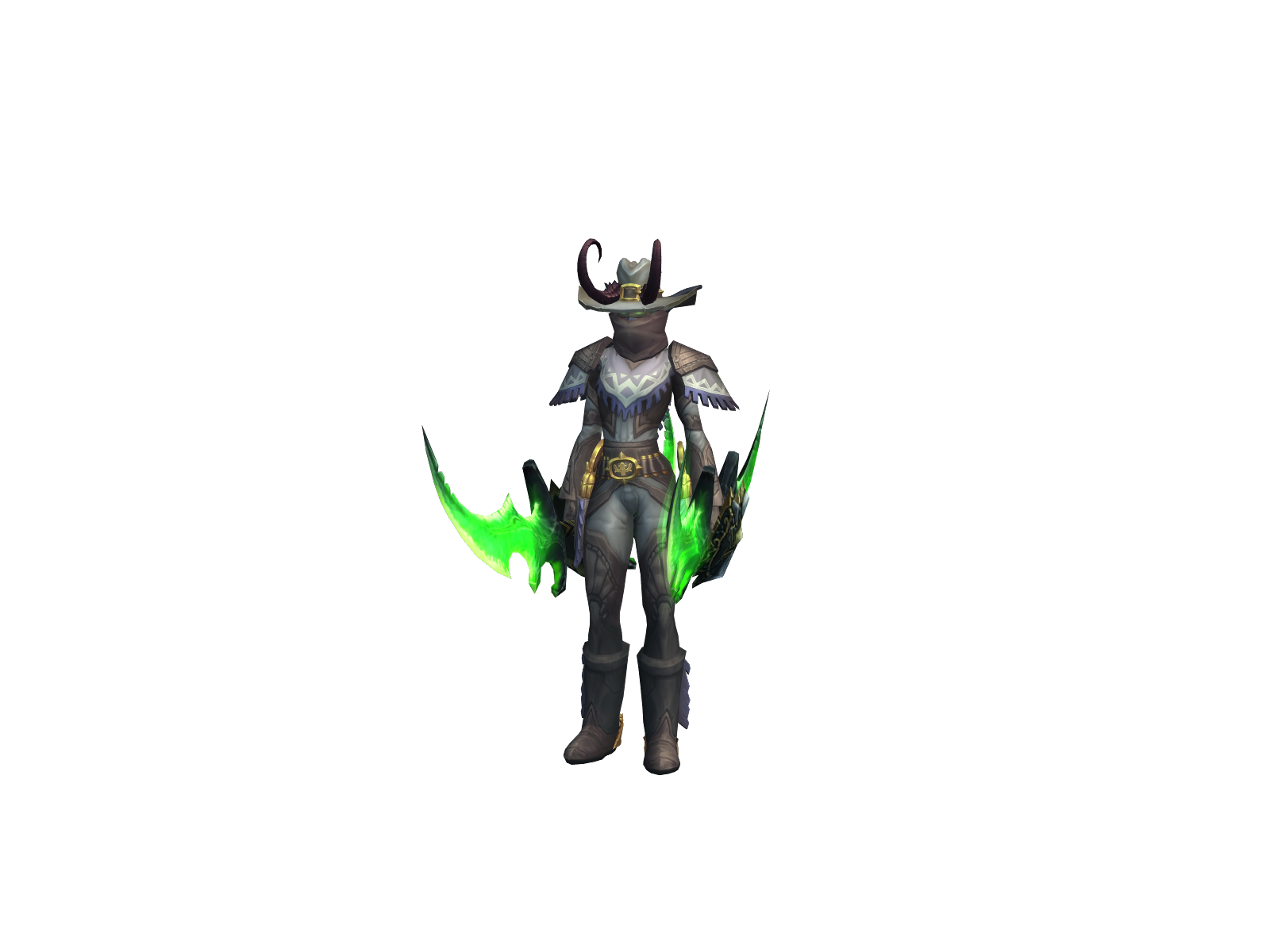 Dhvakiaya 3D character render