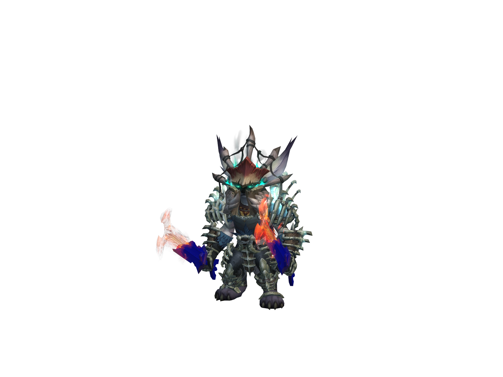 Caerzar 3D character render