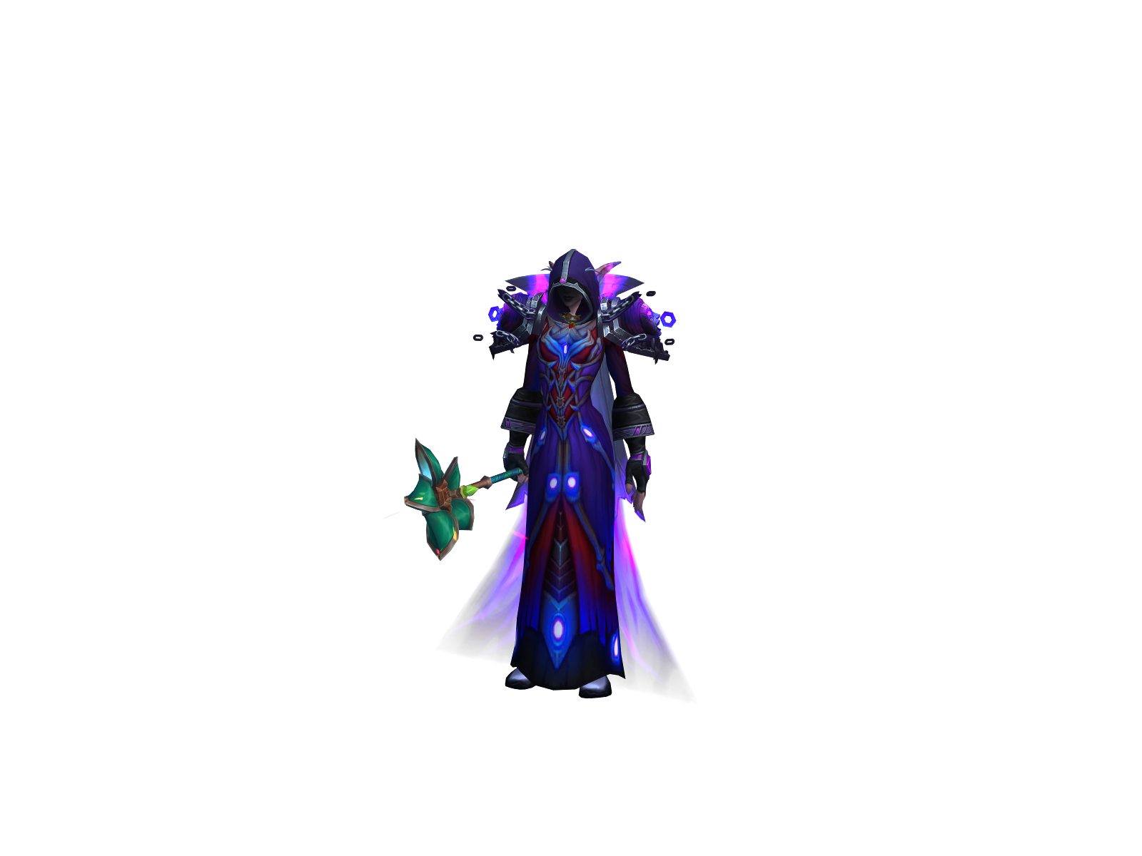 Rúzin 3D character render