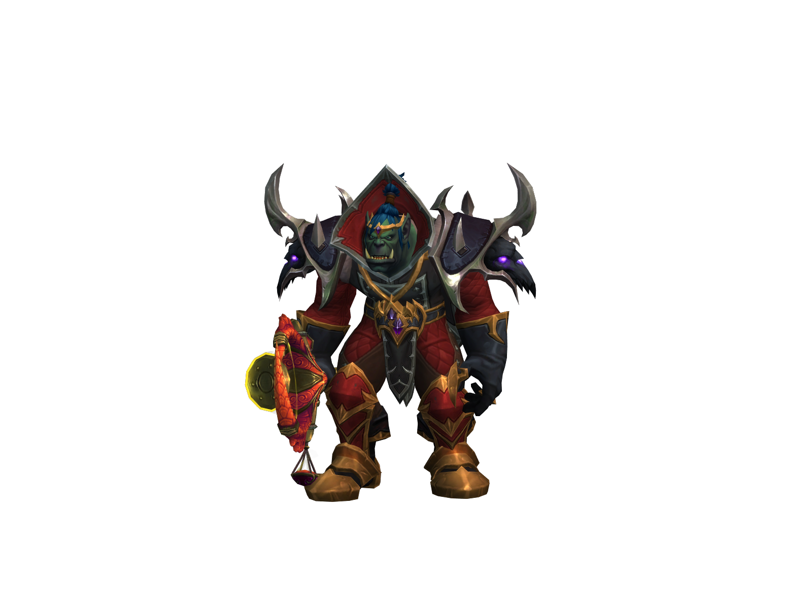 Orckie 3D character render