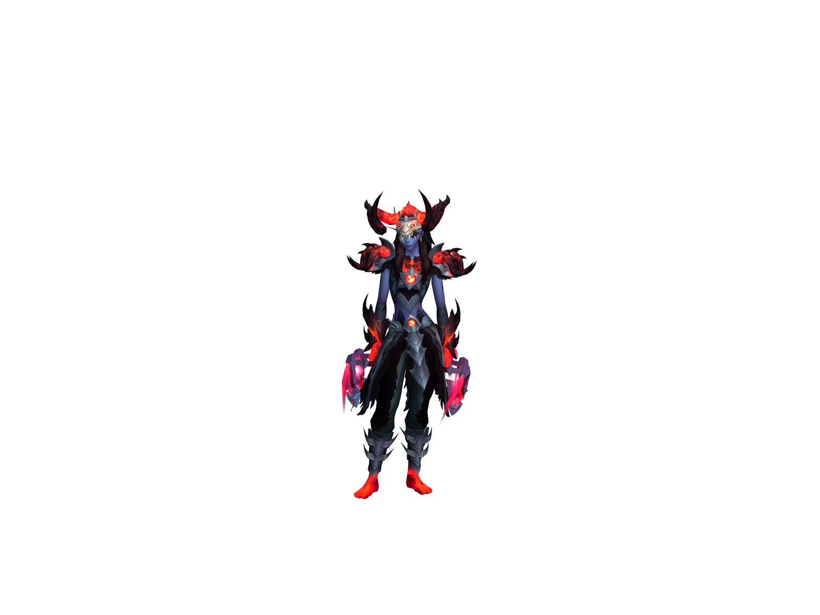 Rynii 3D character render