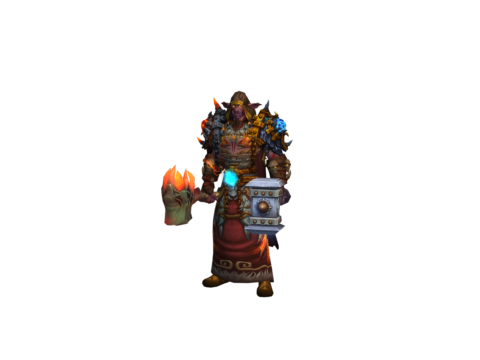 Daporcupine 3D character render