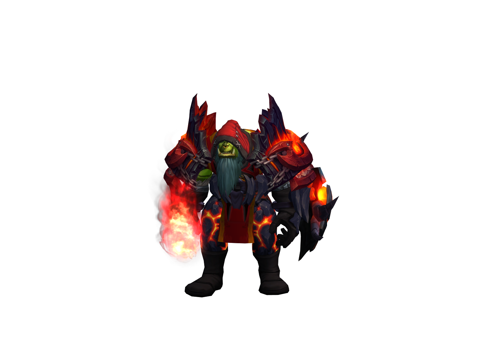 Cruglyfe 3D character render