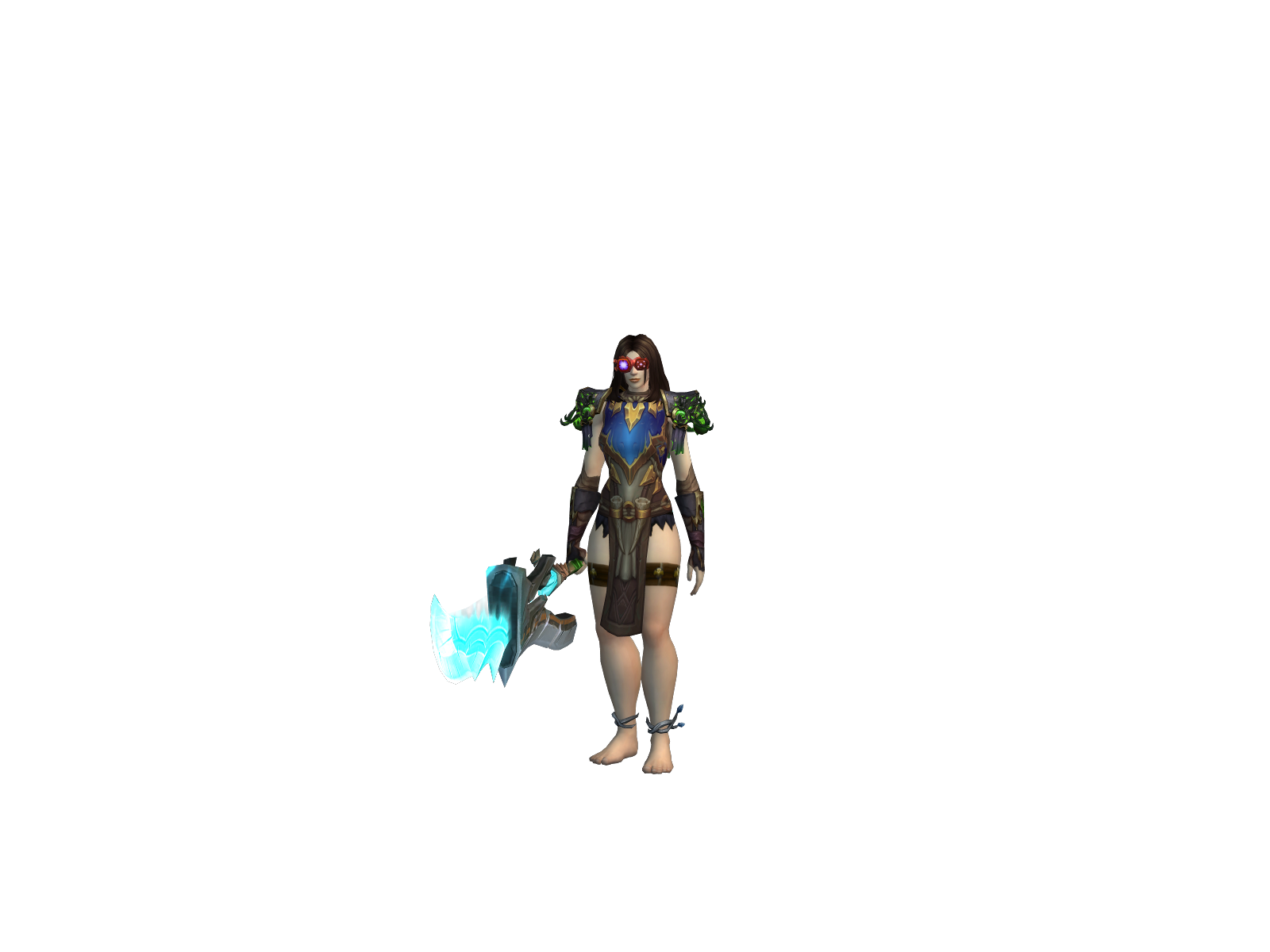 Cern 3D character render