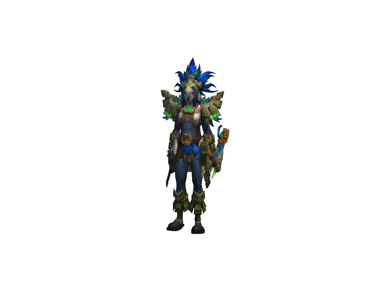 Sílky 3D character render