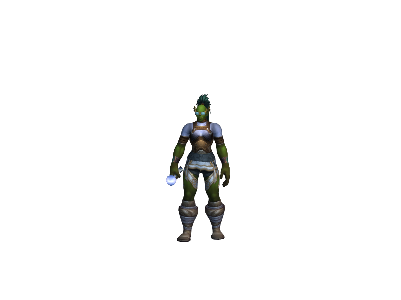 Qäo 3D character render