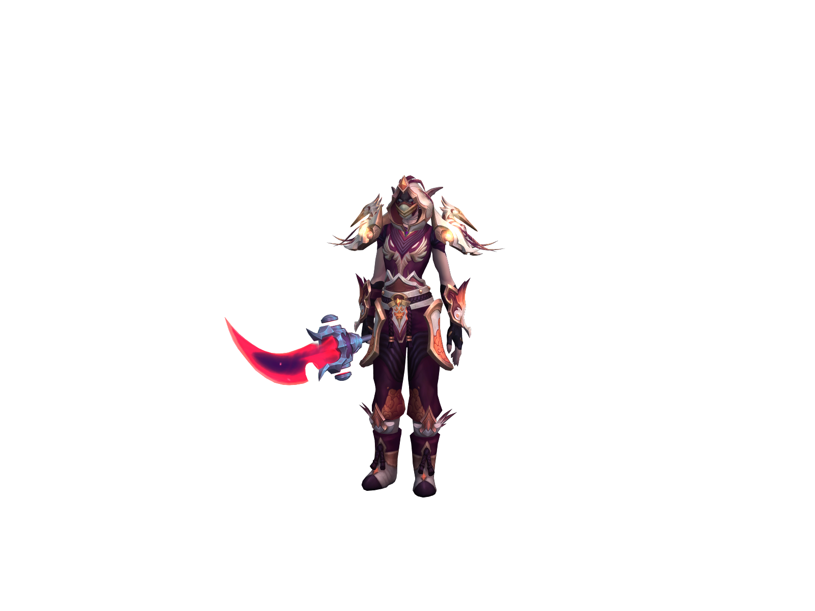 Binimonk 3D character render