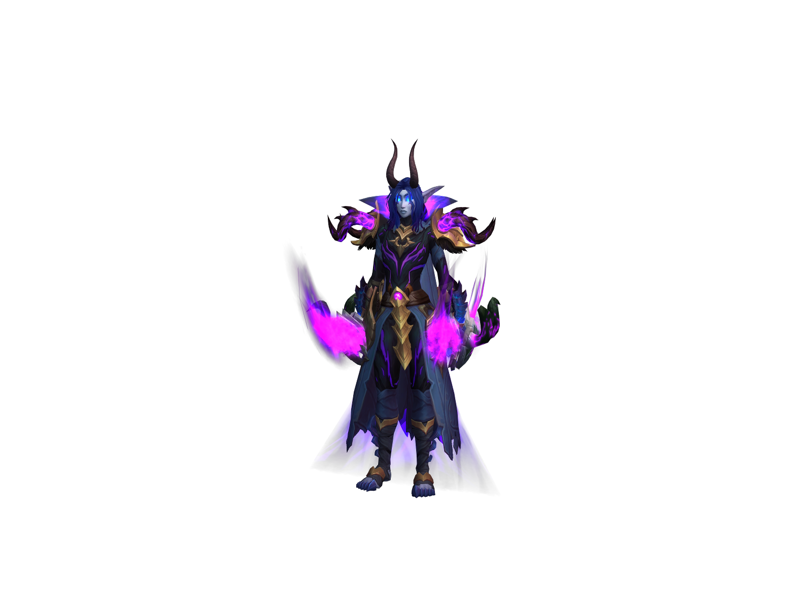 Serrafall 3D character render