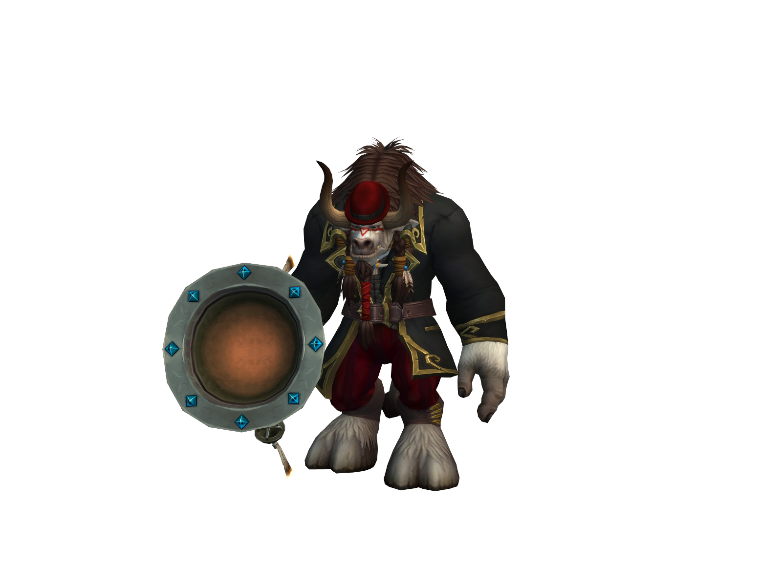 Bullsend 3D character render