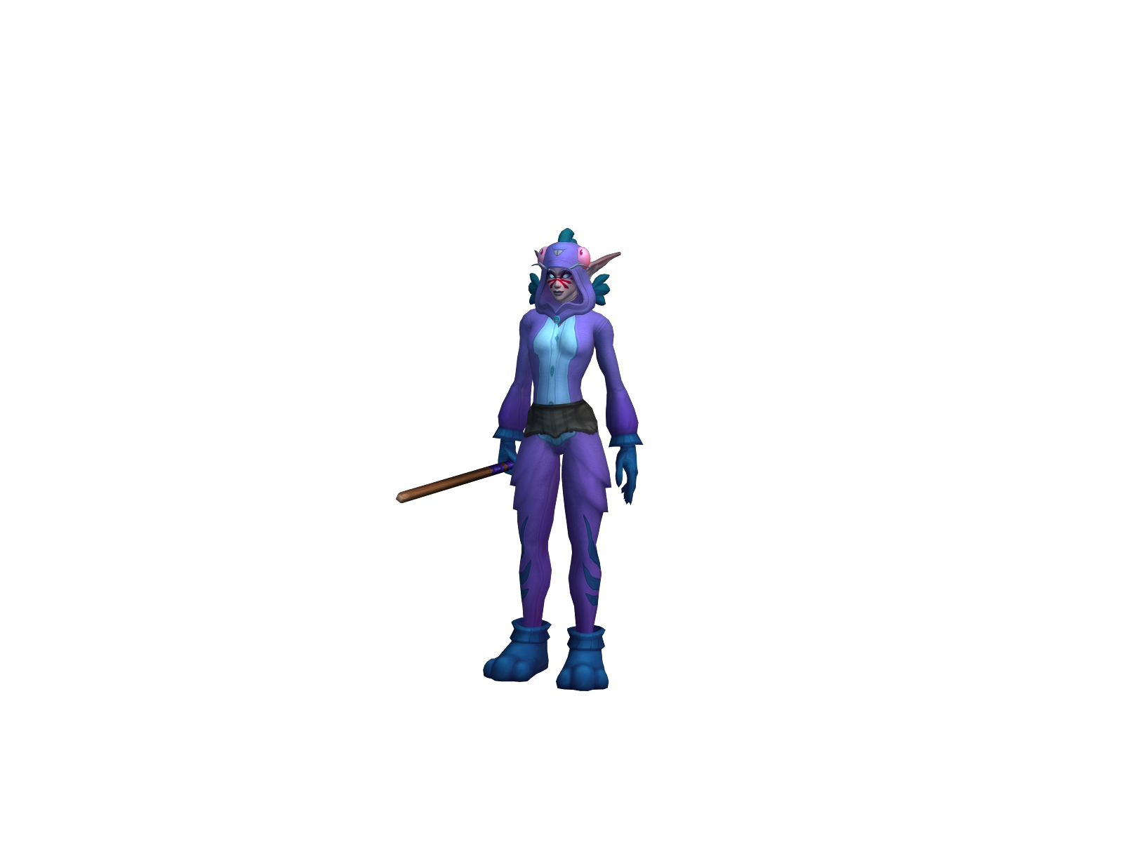 Uijeongbu 3D character render