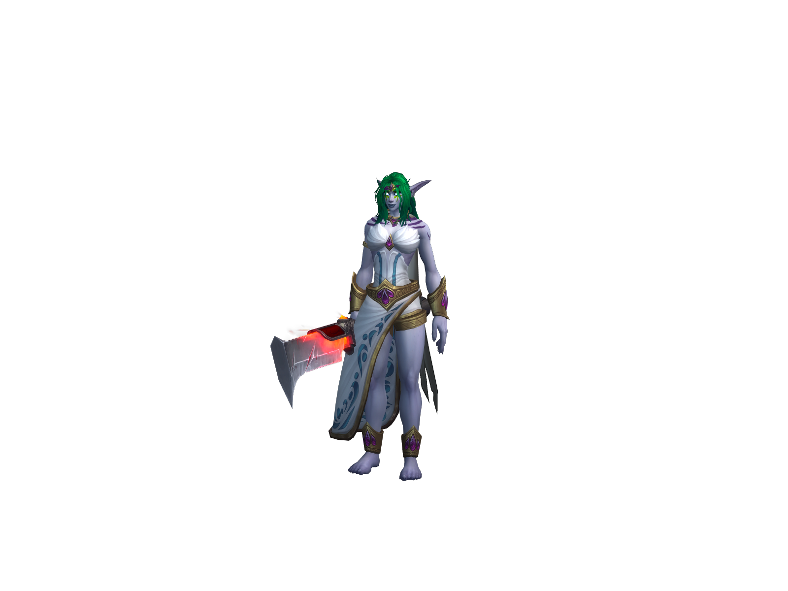 Drukdru 3D character render