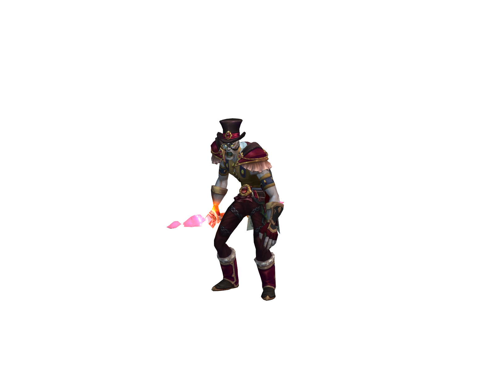 Punkpunk 3D character render