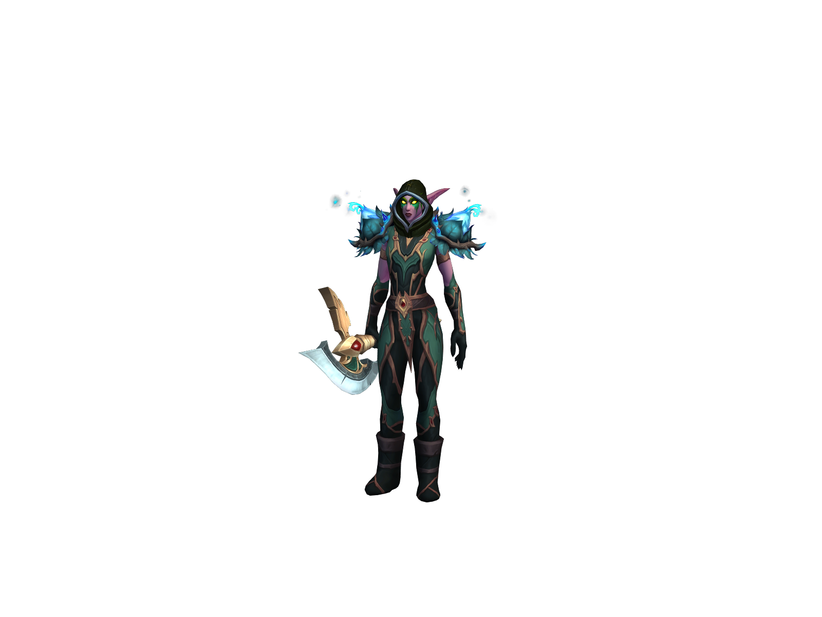 Shredhappens 3D character render