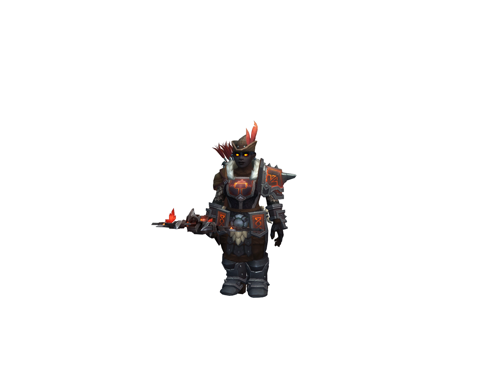 Zahrm 3D character render