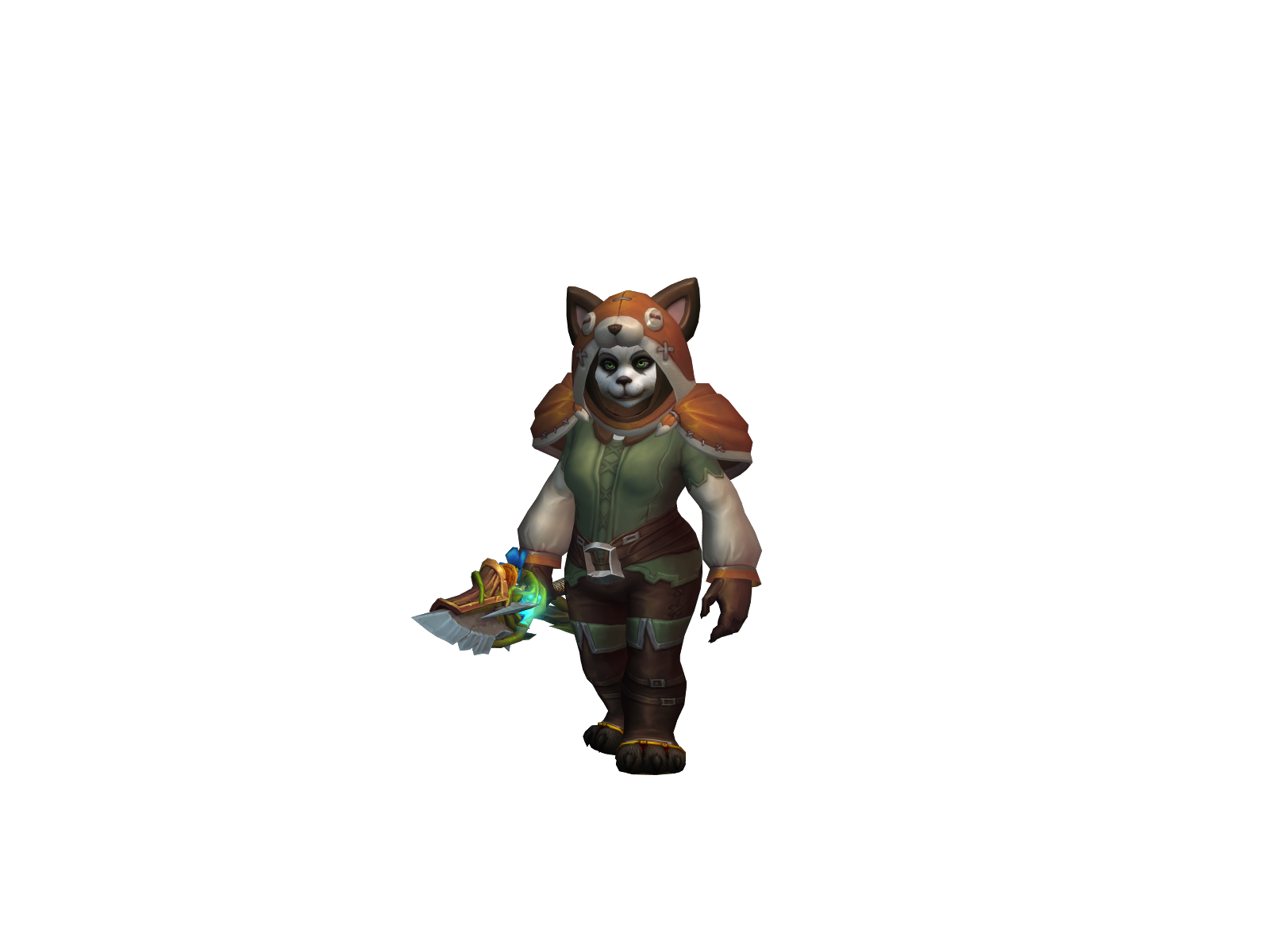 Pandahunterx 3D character render
