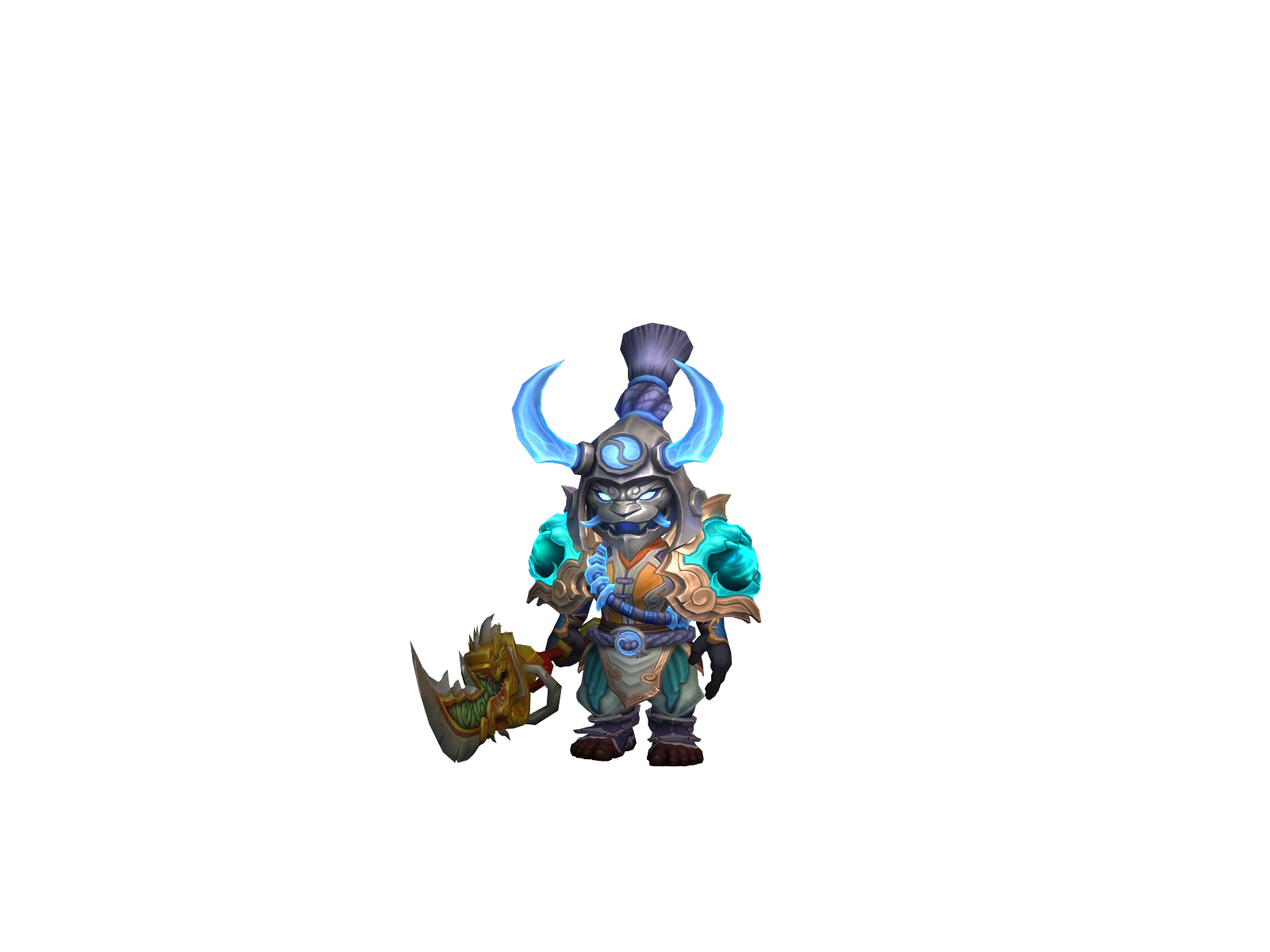 Pathofmonk 3D character render