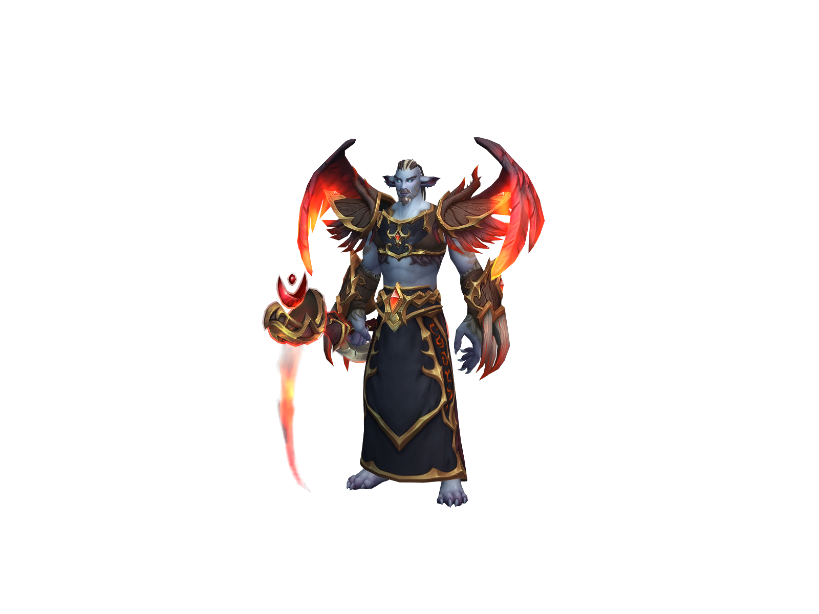 Flökir 3D character render