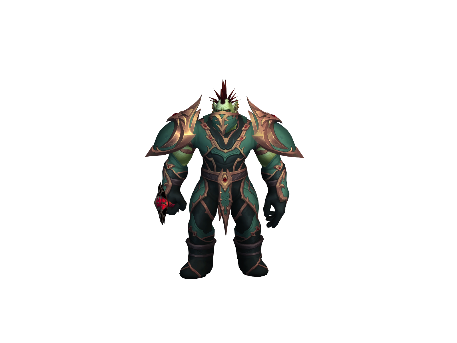 Säuronn 3D character render