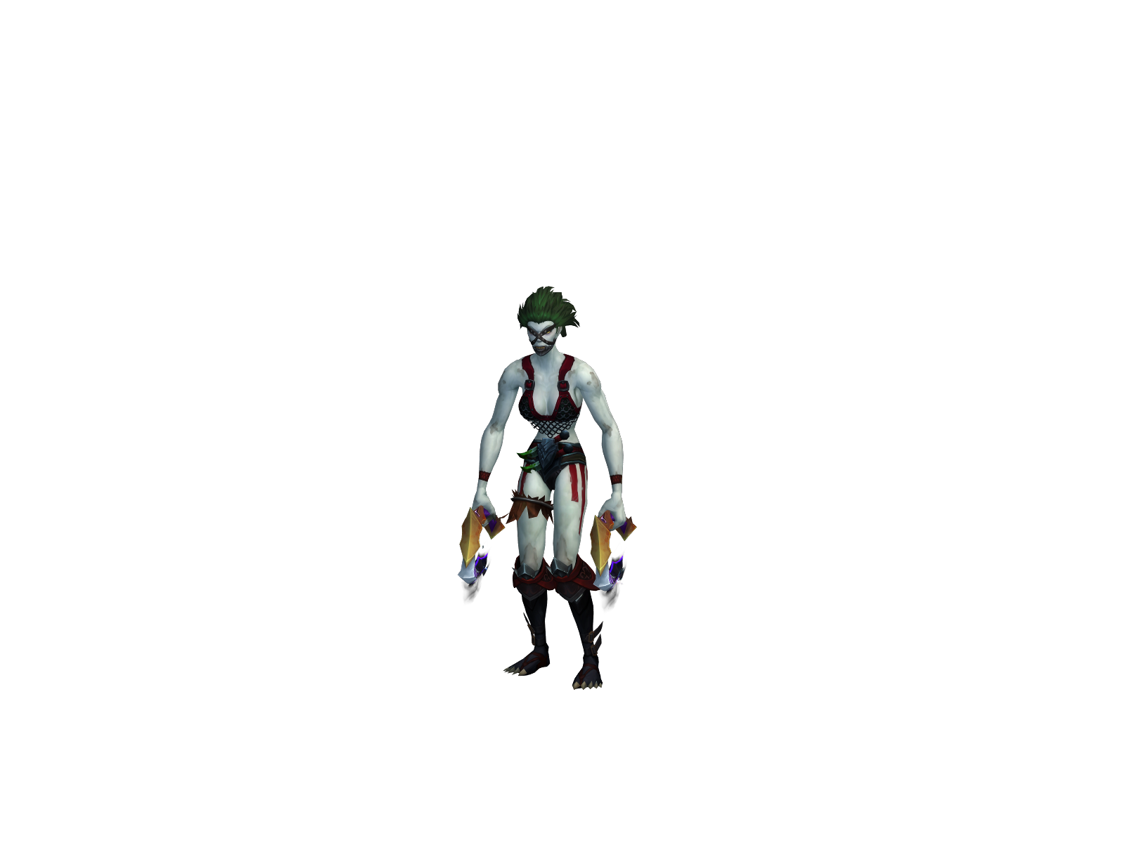 Qwezcv 3D character render