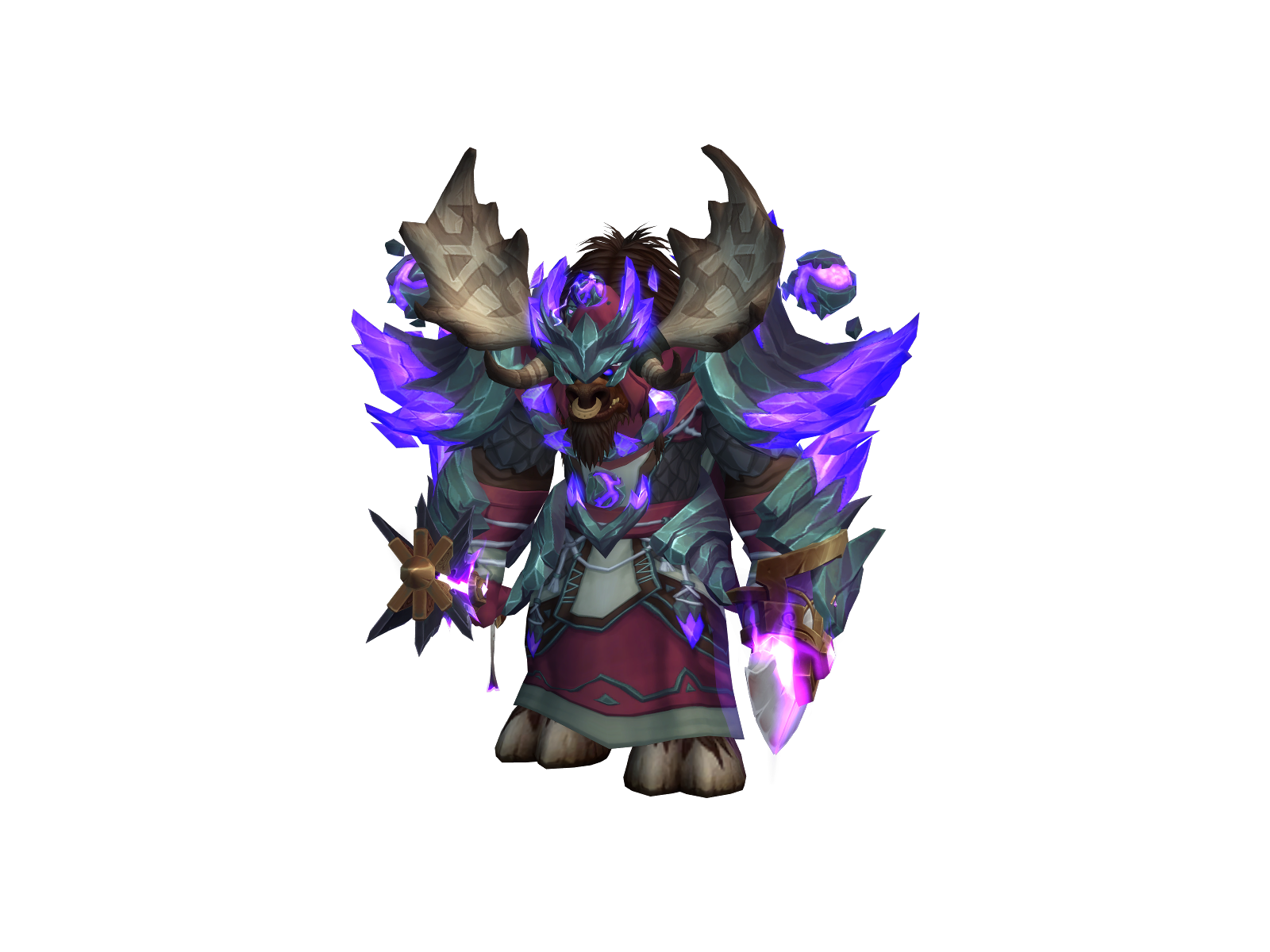 Elementalbul 3D character render