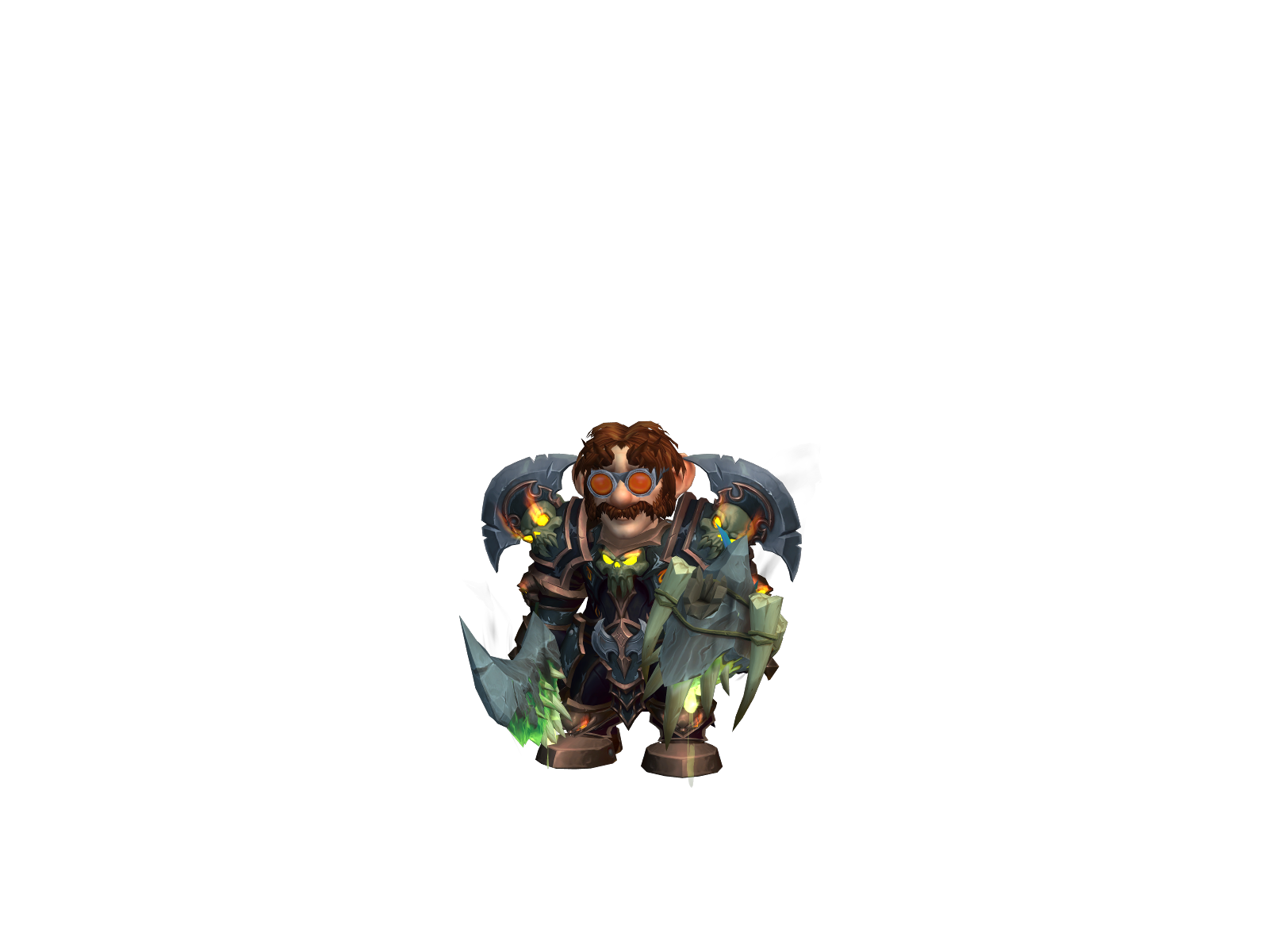 Blâidd 3D character render