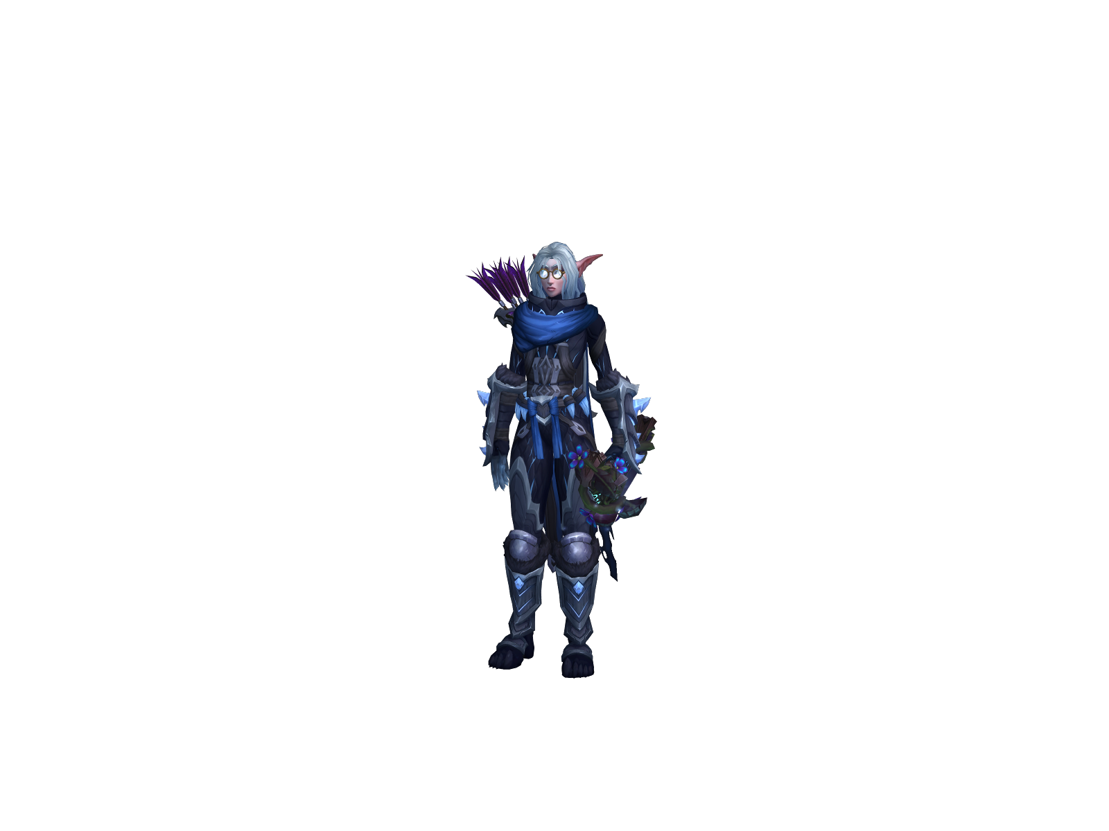 Nja 3D character render