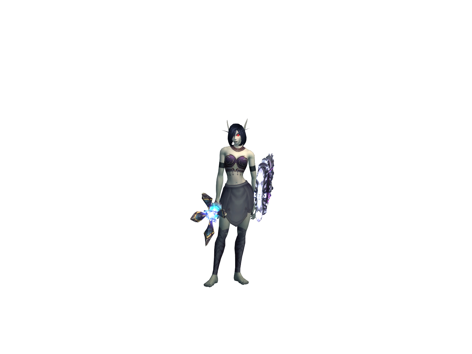 Saradrel 3D character render