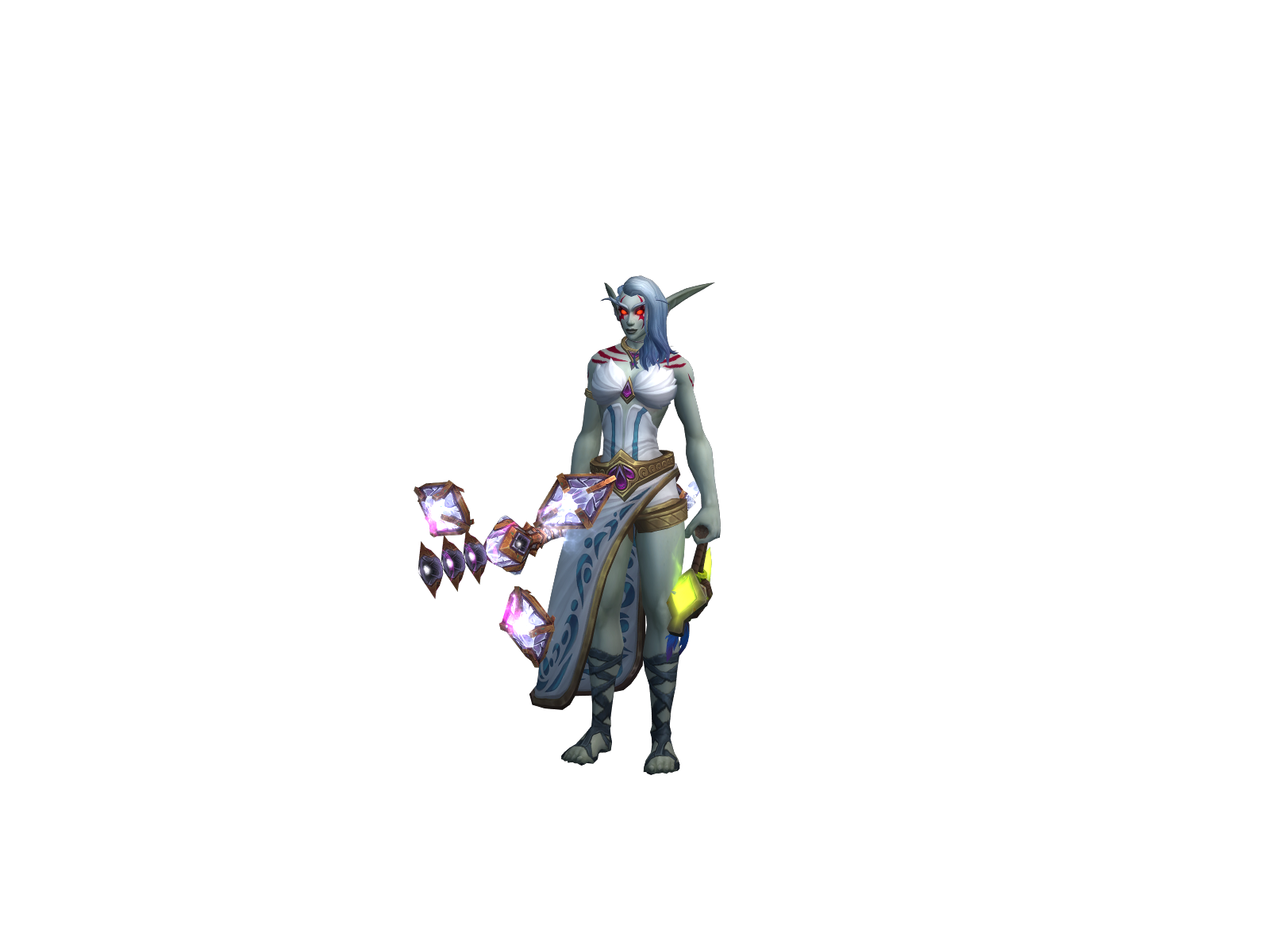 Meldmaster 3D character render